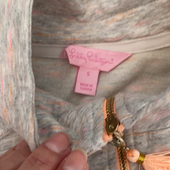 Lilly Pulitzer Pullover 1/4 zip Sweatshirt - Picture 6 of 12